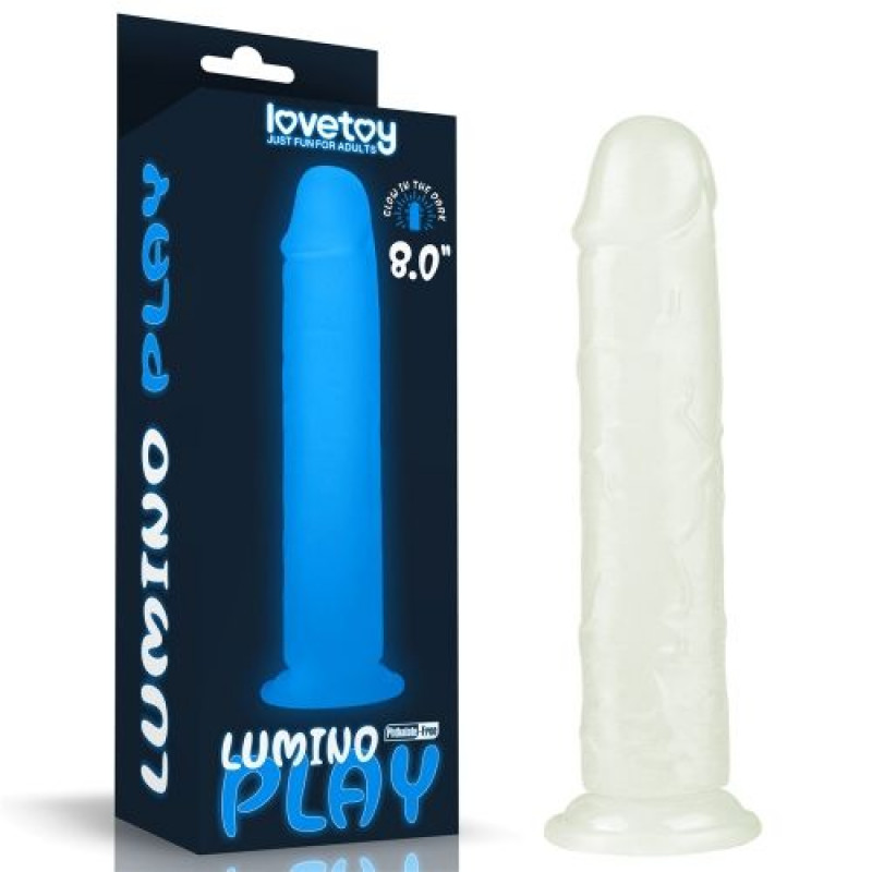 Dildo Fallo Fluorescente 8 Lumino Play VOGLIA SEXY SHOP